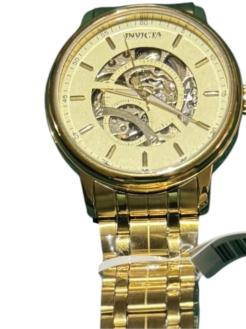 Invicta Objet D Art Automatic Men's Watch w/ Skeleton Dial - 40mm. Gold (69115)